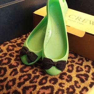 J Crew jelly ballet flats